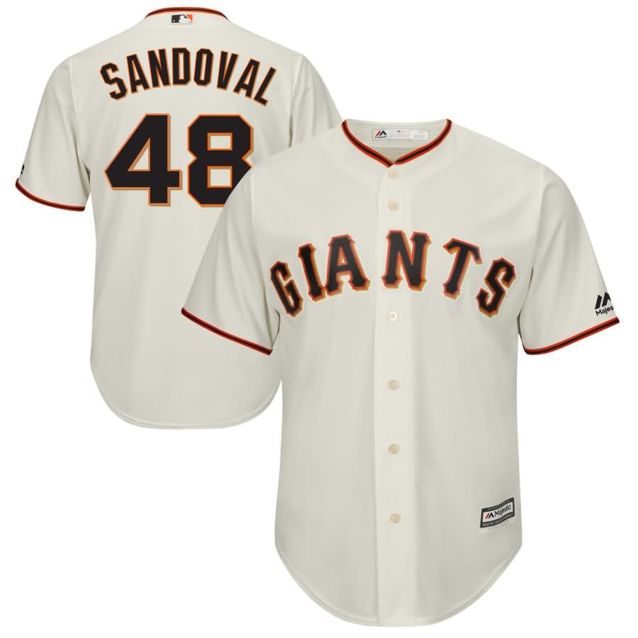 Pablo Sandoval San Francisco Giants Majestic Home Cool Base Player Jersey - Cream