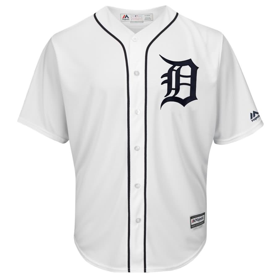 Dixon Machado Detroit Tigers Majestic Home Cool Base Player Jersey - White