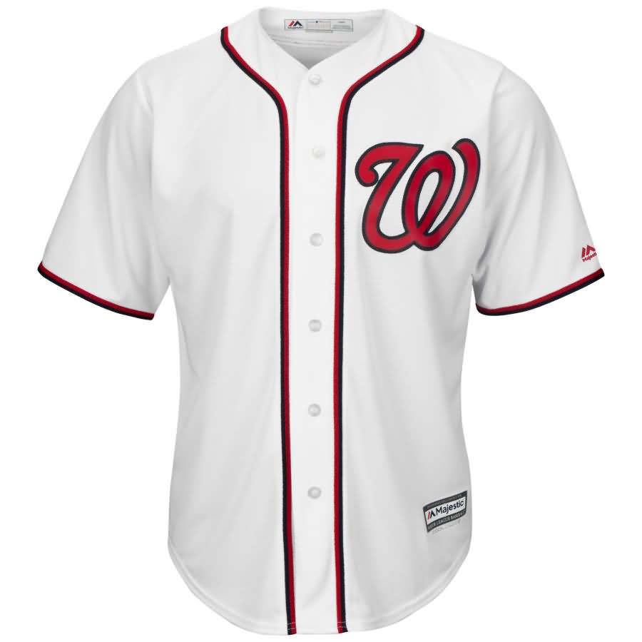 Michael Taylor Washington Nationals Majestic Home Cool Base Player Jersey - White