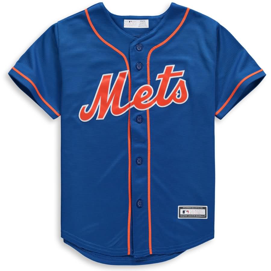 Todd Frazier New York Mets Majestic Youth Alternate Cool Base Replica Player Jersey - Royal
