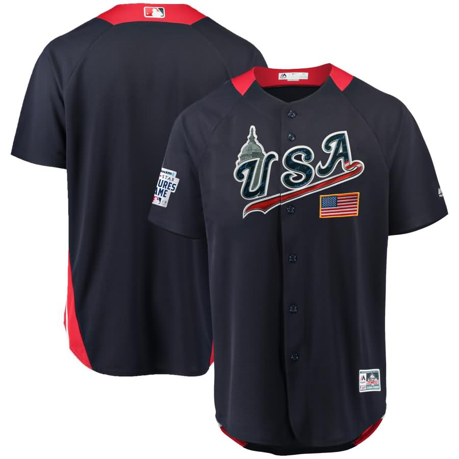 USA Majestic 2018 MLB All-Star Futures Game Authentic On-Field Team Jersey - Navy