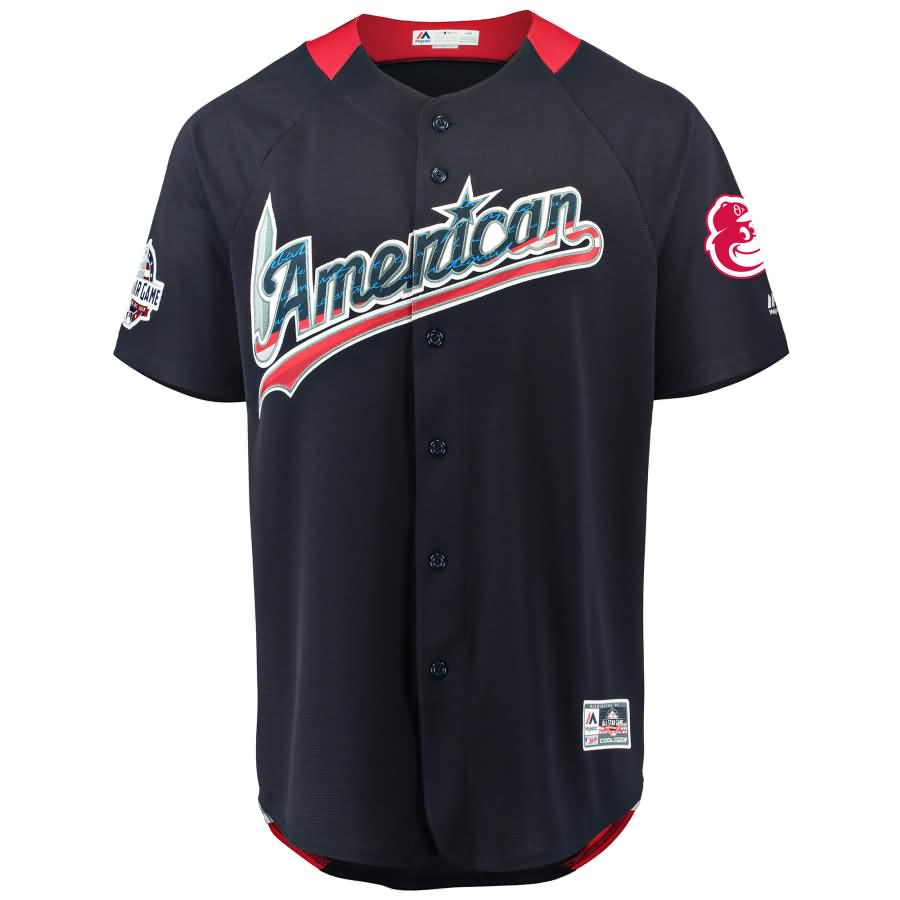 Manny Machado American League Majestic 2018 MLB All-Star Game Home Run Derby Player Jersey - Navy