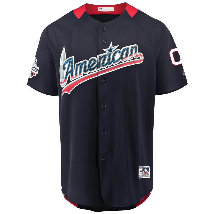 Michael Brantley American League Majestic 2018 MLB All-Star Game Home Run Derby Player Jersey - Navy