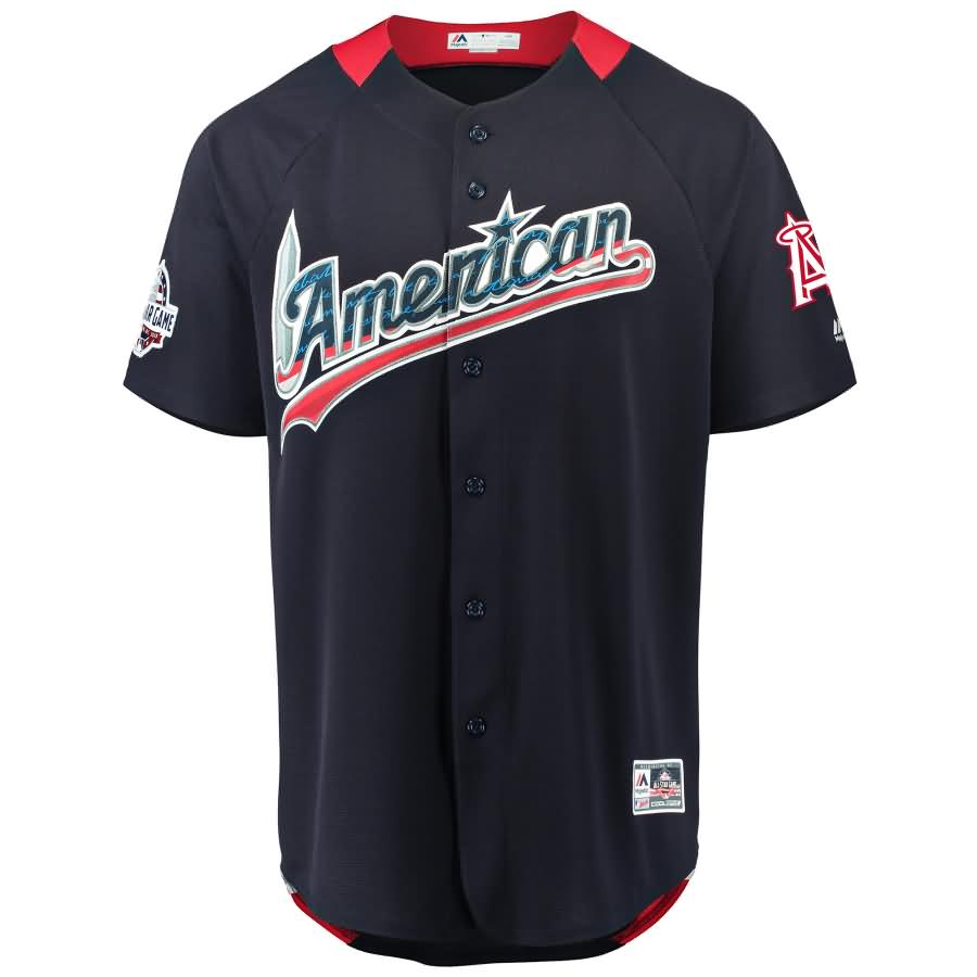 Mike Trout American League Majestic 2018 MLB All-Star Game Home Run Derby Player Jersey - Navy