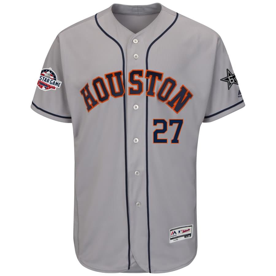 Jose Altuve Houston Astros Majestic 2018 MLB All-Star Game Authentic Flex Base Player Jersey - Gray