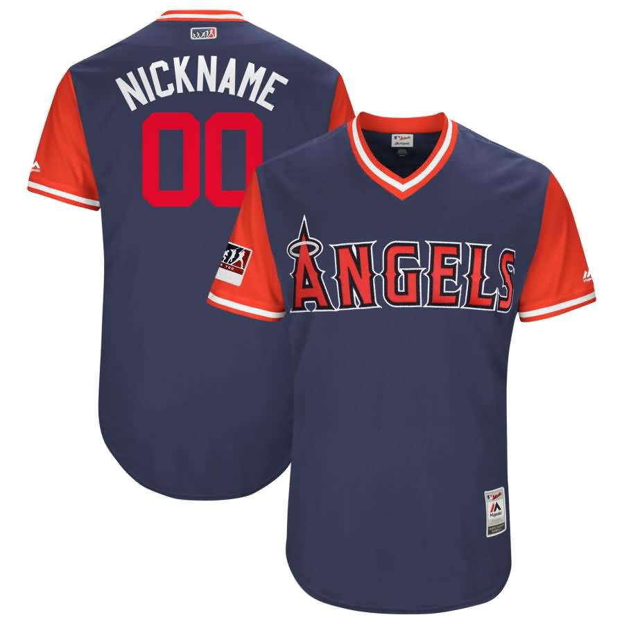 Los Angeles Angels Majestic 2018 Players' Weekend Authentic Flex Base Pick-A-Player Roster Jersey - Navy/Red