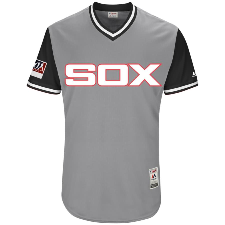 Chicago White Sox Majestic 2018 Players' Weekend Authentic Flex Base Pick-A-Player Roster Jersey - Gray/Black