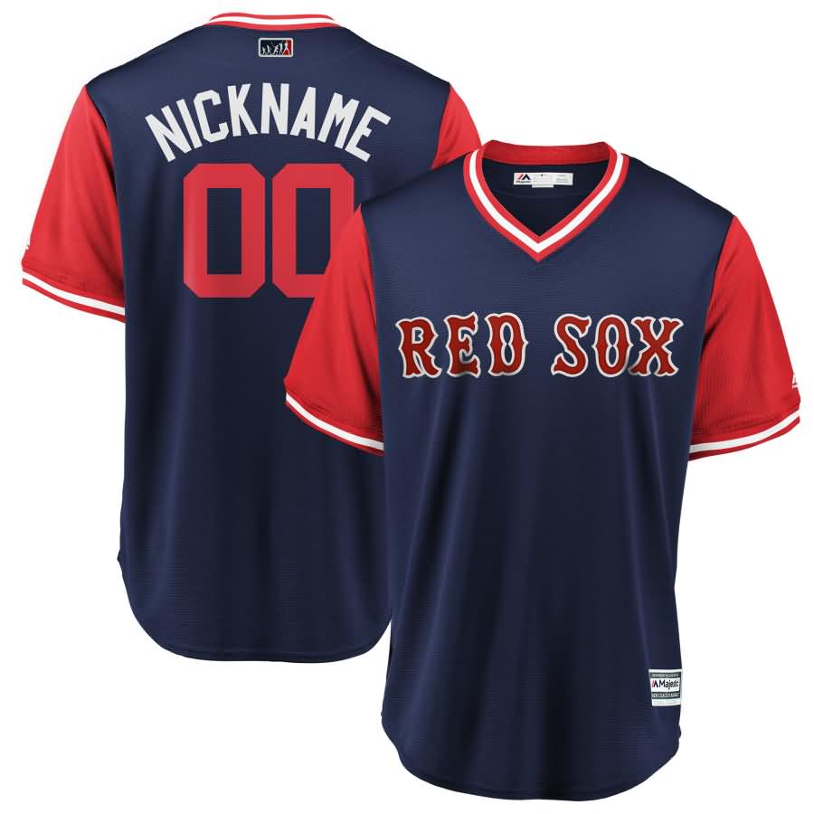 Boston Red Sox Majestic 2018 Players' Weekend Cool Base Pick-A-Player Roster Jersey - Navy/Red
