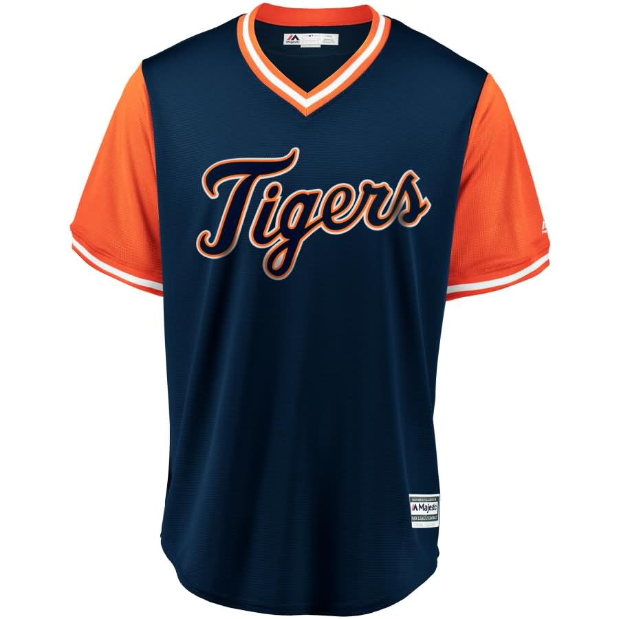 Detroit Tigers Majestic 2018 Players' Weekend Cool Base Pick-A-Player Roster Jersey - Navy/Orange