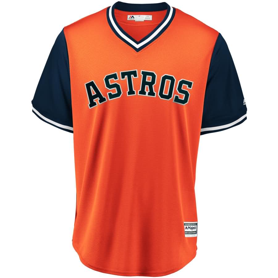 Houston Astros Majestic 2018 Players' Weekend Cool Base Pick-A-Player Roster Jersey - Orange/Navy