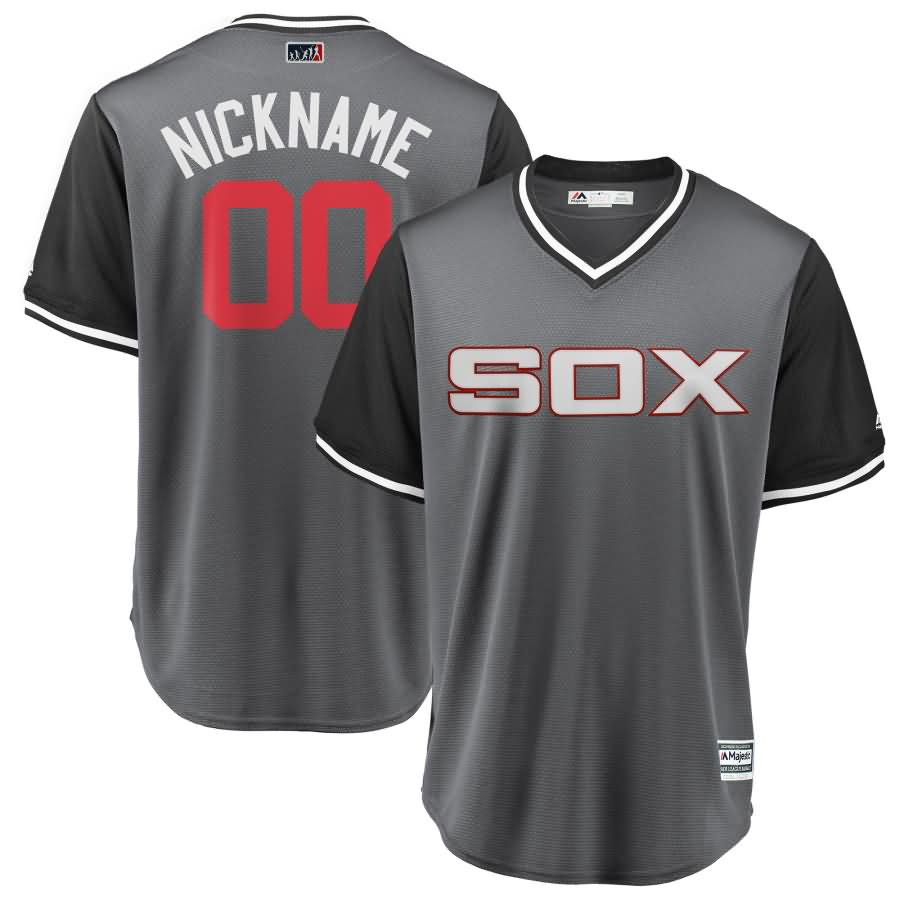 Chicago White Sox Majestic 2018 Players' Weekend Cool Base Pick-A-Player Roster Jersey - Gray/Black