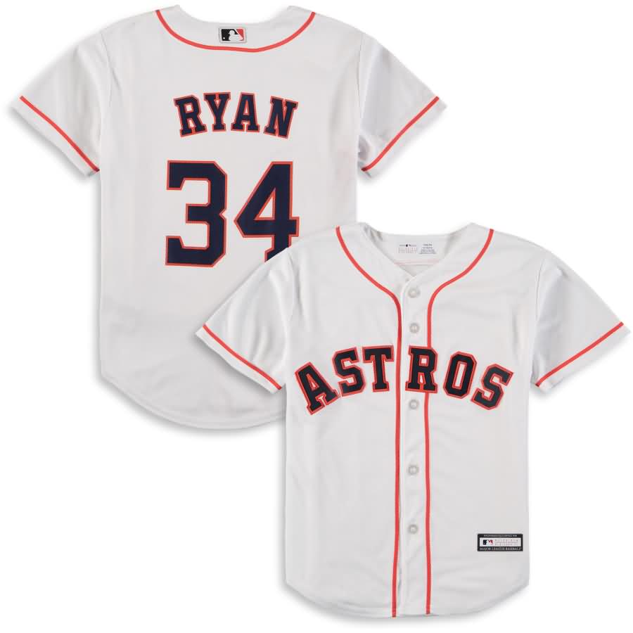 Nolan Ryan Houston Astros Youth Cooperstown Collection Replica Player Jersey - White