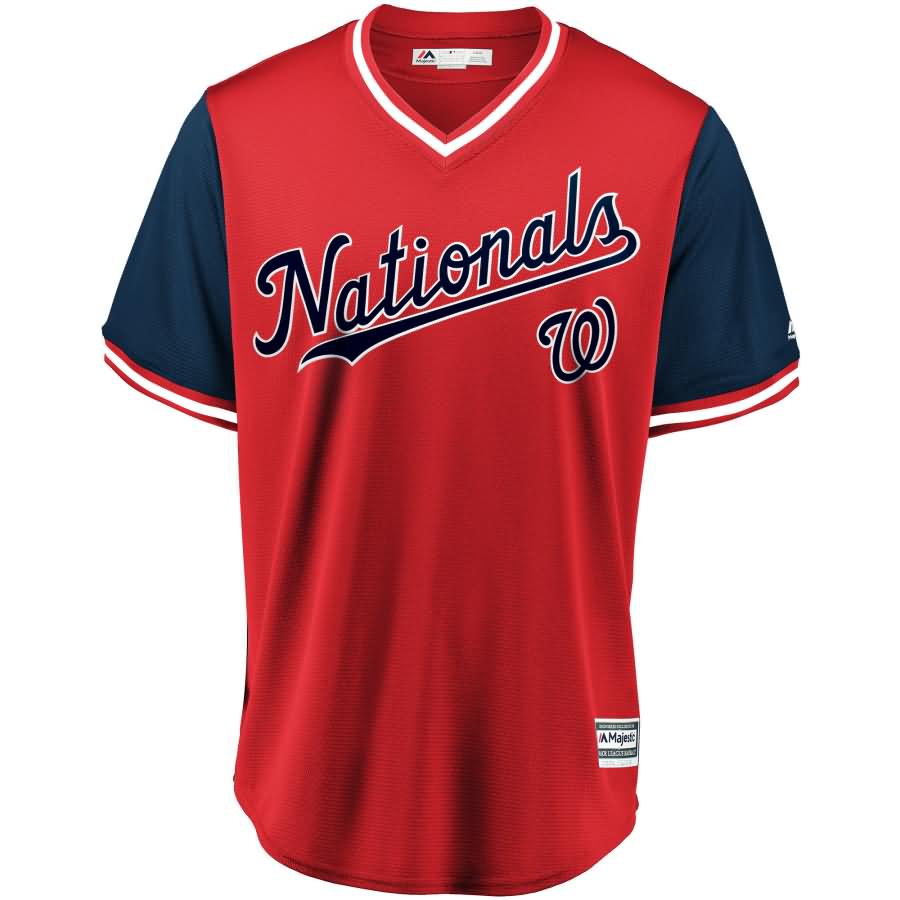 Sean Doolittle "Doc" Washington Nationals Majestic 2018 Players' Weekend Cool Base Jersey - Red/Navy