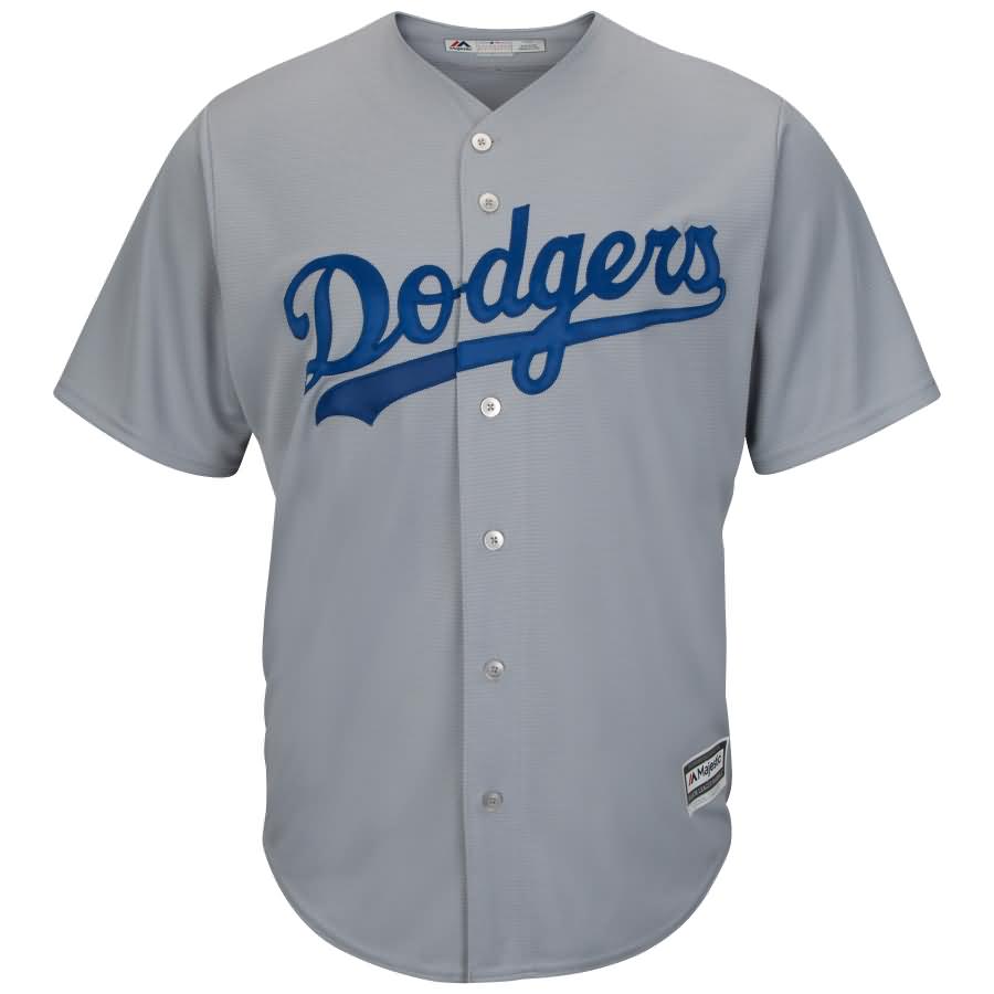 Manny Machado Los Angeles Dodgers Majestic Official Cool Base Player Jersey - Gray