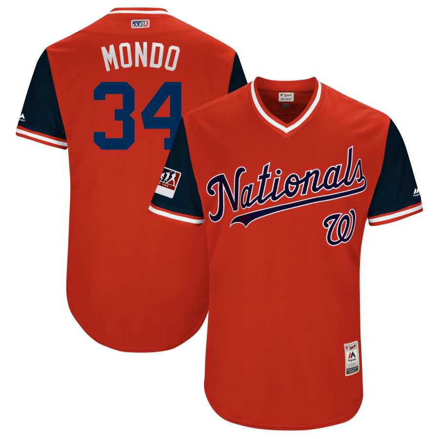 Bryce Harper "Mondo" Washington Nationals Majestic 2018 Players' Weekend Authentic Jersey - Red/Navy