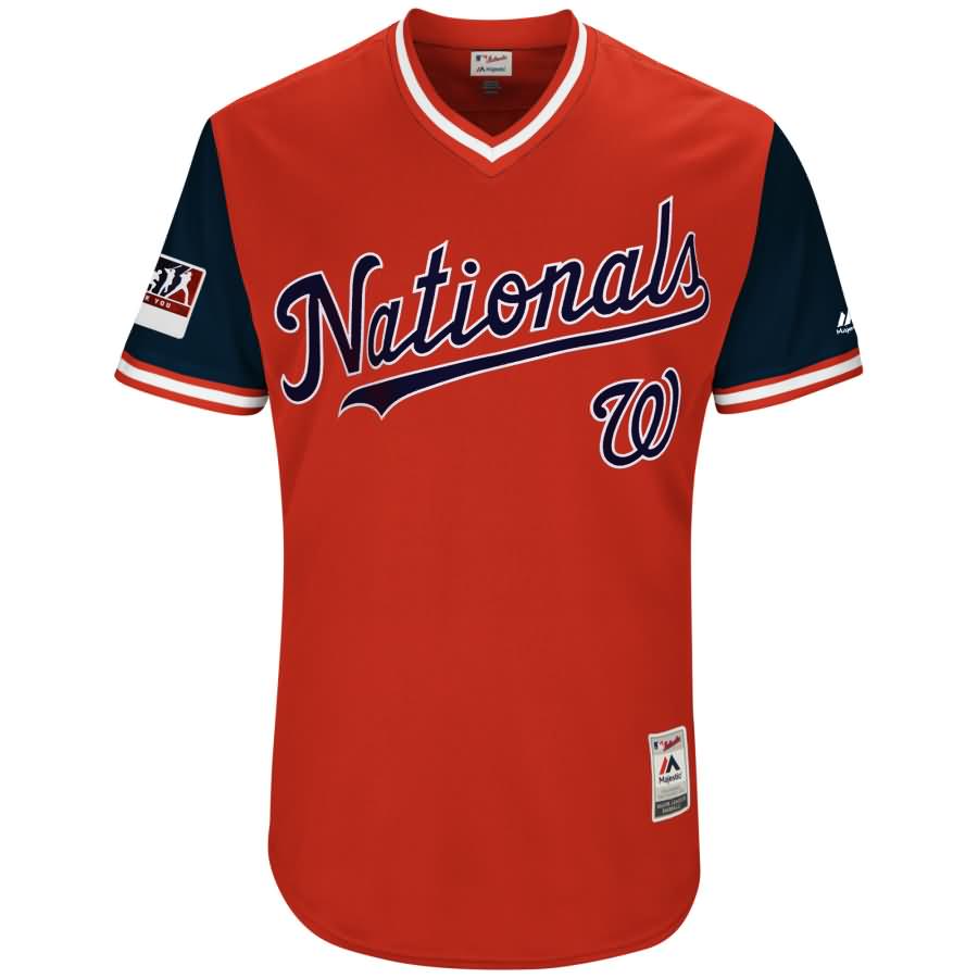 Trea Turner "Triple Trea" Washington Nationals Majestic 2018 Players' Weekend Authentic Jersey - Red/Navy