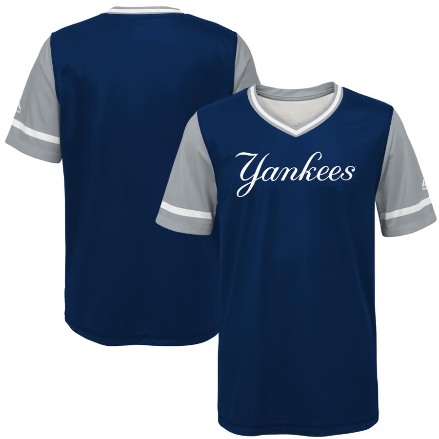 New York Yankees Majestic Youth 2018 Players' Weekend Team Jersey - Navy/Gray