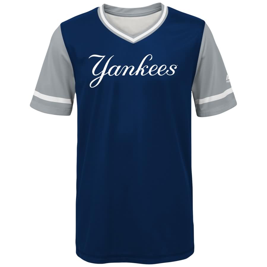 New York Yankees Majestic Youth 2018 Players' Weekend Team Jersey - Navy/Gray