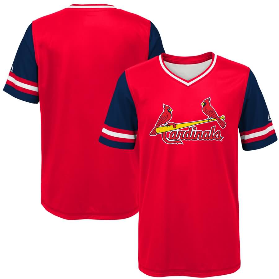St. Louis Cardinals Majestic Youth 2018 Players' Weekend Team Jersey - Red/Navy