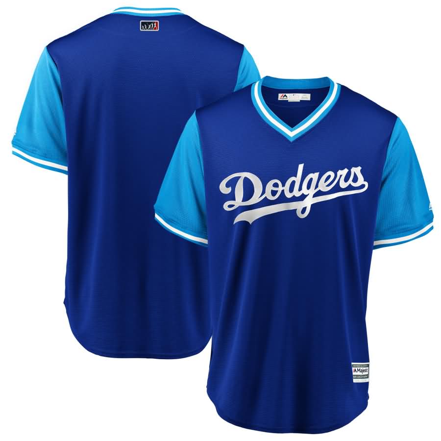 Los Angeles Dodgers Majestic 2018 Players' Weekend Team Jersey - Royal/Light Blue