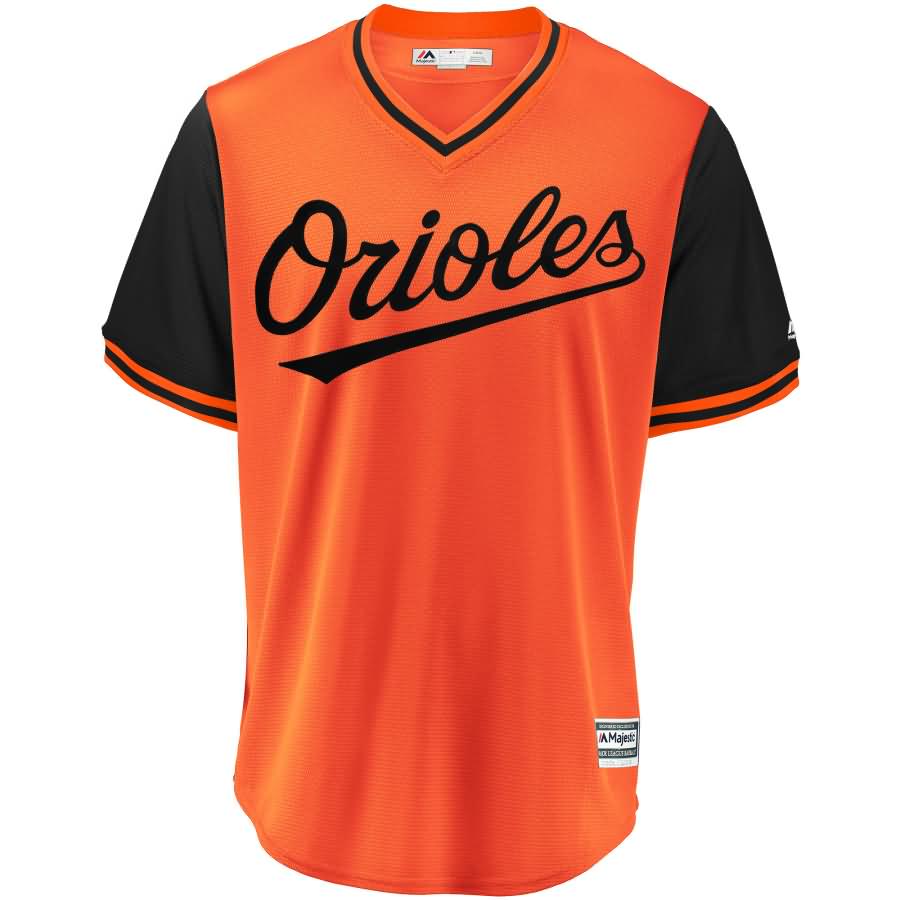 Baltimore Orioles Majestic 2018 Players' Weekend Team Jersey - Orange/Black