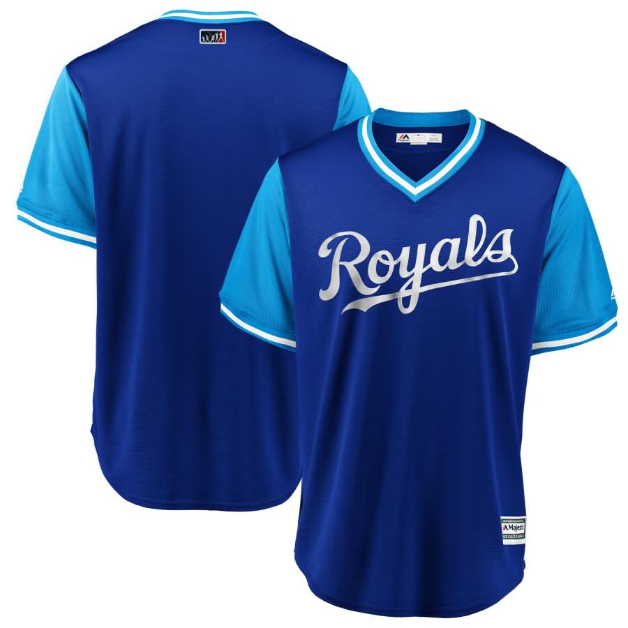 Kansas City Royals Majestic 2018 Players' Weekend Team Jersey - Royal/Light Blue