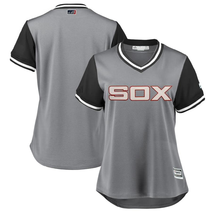 Chicago White Sox Majestic Women's 2018 Players' Weekend Team Jersey - Gray/Black