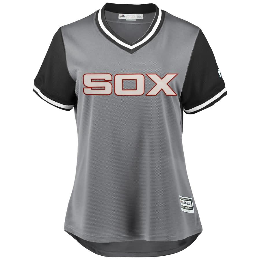 Chicago White Sox Majestic Women's 2018 Players' Weekend Team Jersey - Gray/Black