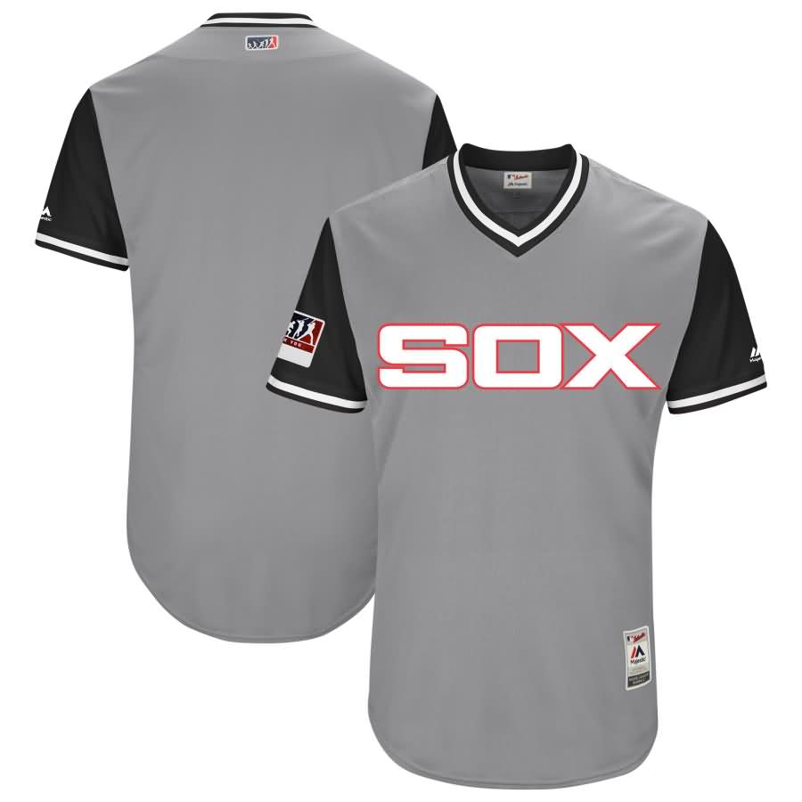 Chicago White Sox Majestic 2018 Players' Weekend Authentic Team Jersey - Gray/Black