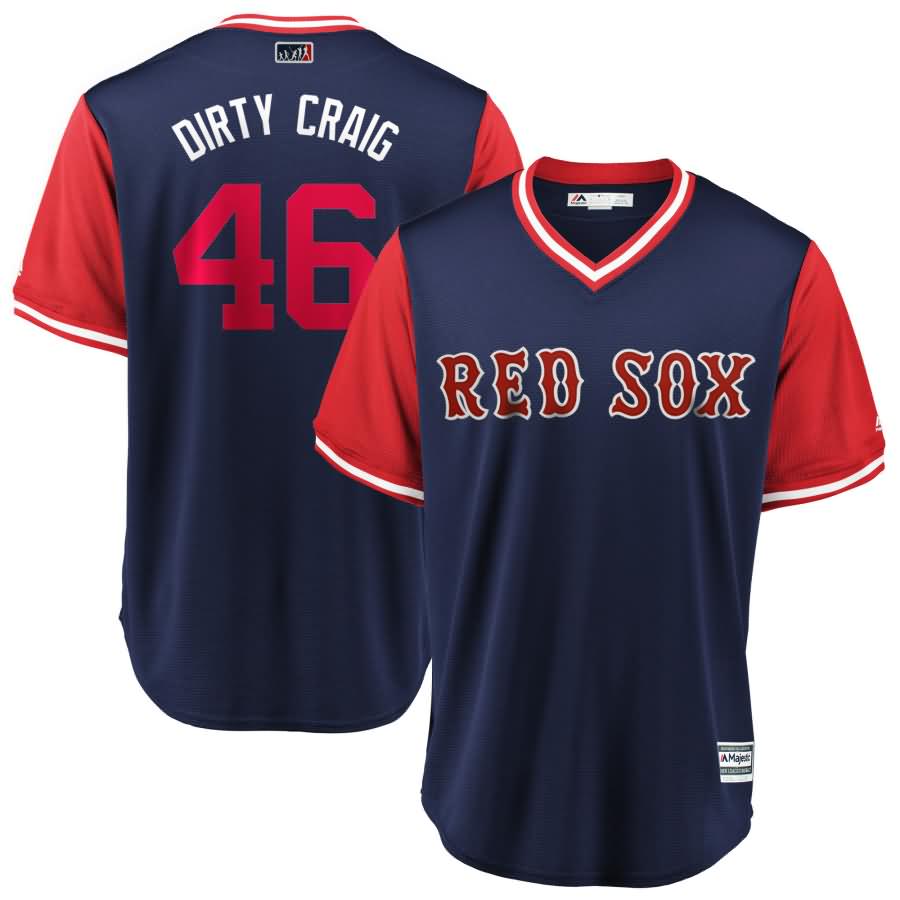 Craig Kimbrel "Dirty Craig" Boston Red Sox Majestic 2018 Players' Weekend Cool Base Jersey - Navy/Red