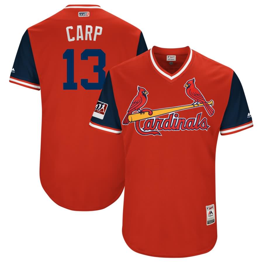 Matt Carpenter "Carp" St. Louis Cardinals Majestic 2018 Players' Weekend Authentic Jersey - Red/Navy