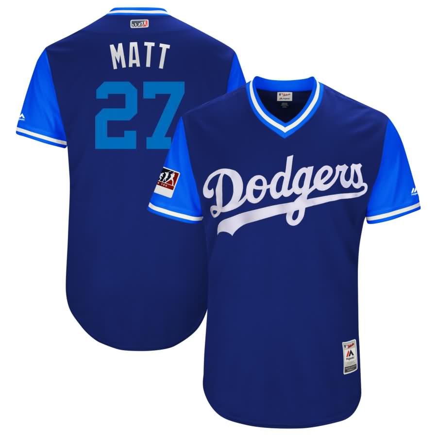 Matt Kemp "Matt" Los Angeles Dodgers Majestic 2018 Players' Weekend Authentic Jersey - Royal/Light Blue