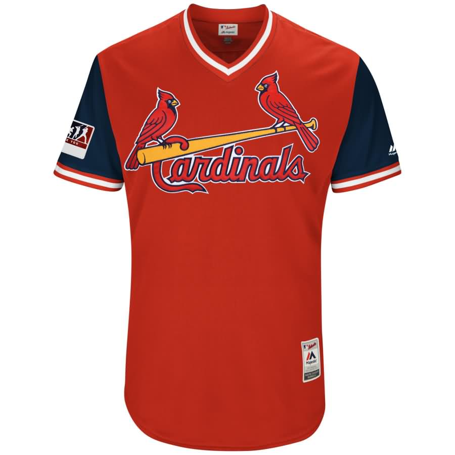 Dexter Fowler "Dex" St. Louis Cardinals Majestic 2018 Players' Weekend Authentic Jersey - Red/Navy