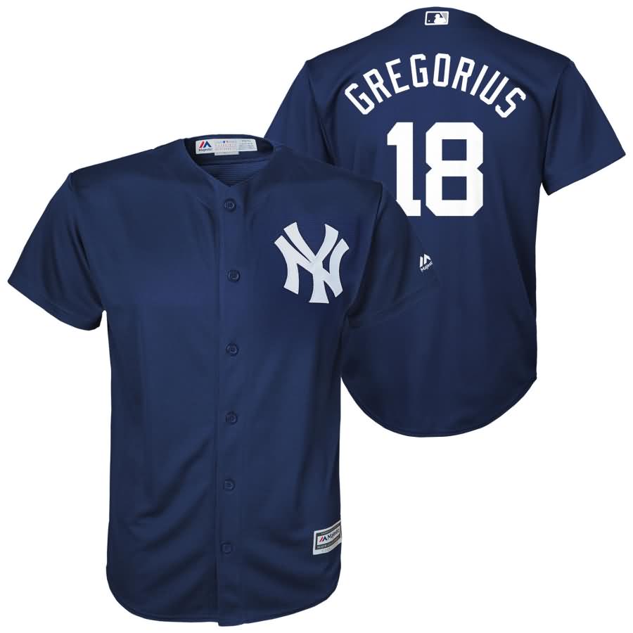 Didi Gregorius New York Yankees Majestic Youth Alternate Official Team Cool Base Player Jersey - Navy