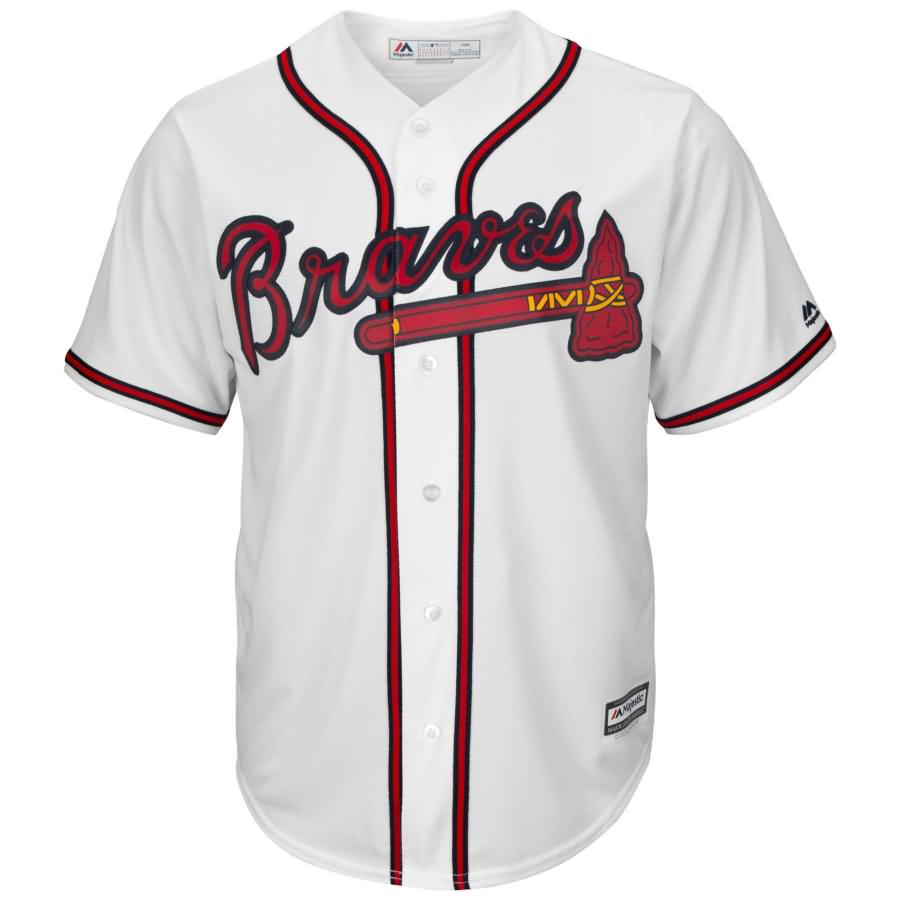 Charlie Culberson Atlanta Braves Majestic Home Official Cool Base Player Jersey - White