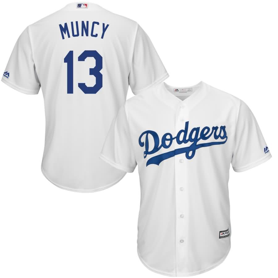 Max Muncy Los Angeles Dodgers Majestic Home Official Cool Base Player Jersey - White