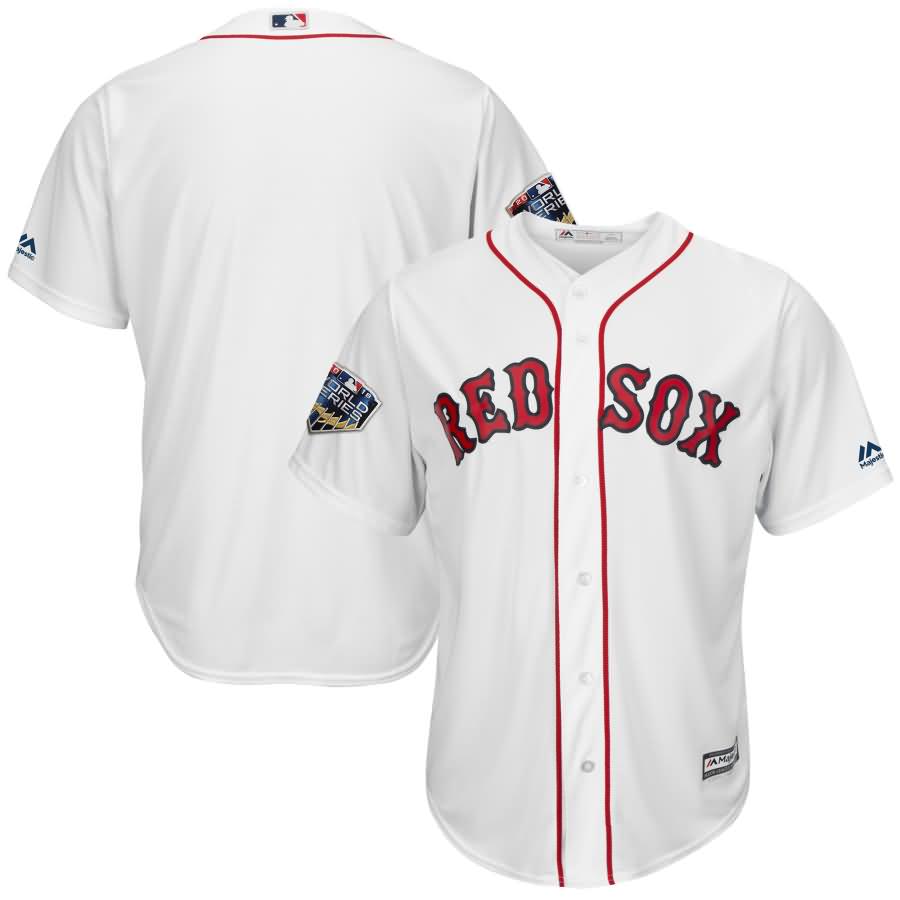 Boston Red Sox Majestic 2018 World Series Cool Base Team Jersey - White