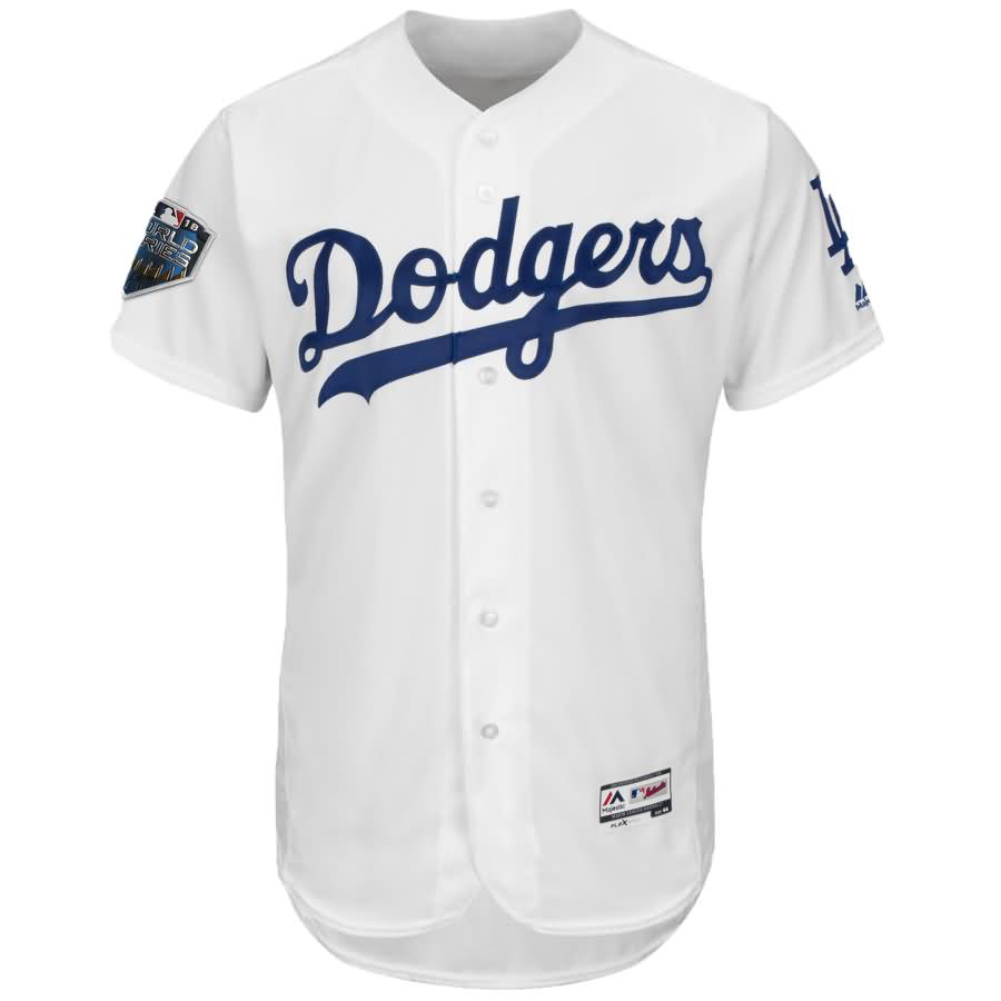Los Angeles Dodgers Majestic 2018 World Series Flex Base Team Jersey - White