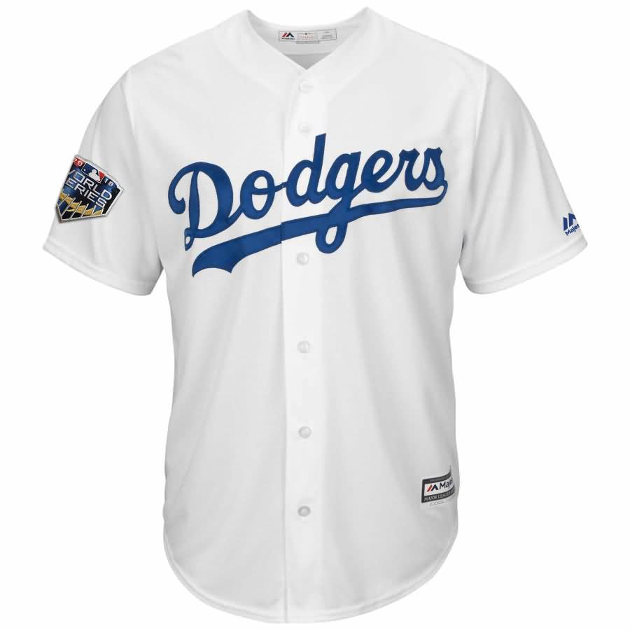Yasiel Puig Los Angeles Dodgers Majestic 2018 World Series Cool Base Player Jersey - White