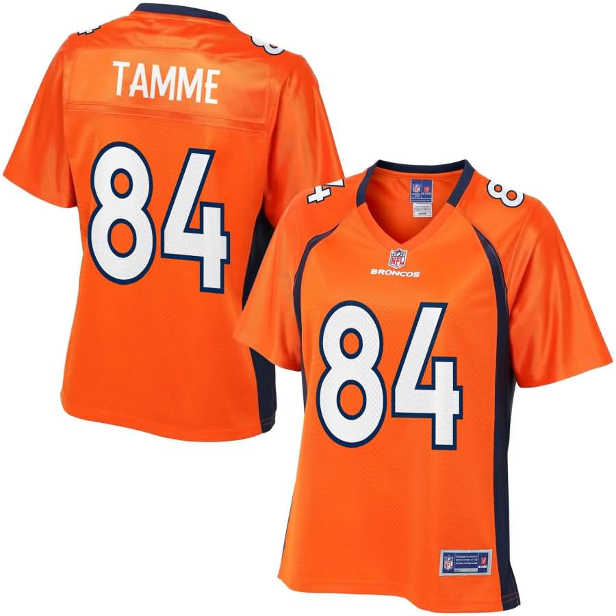 Pro Line Women's Denver Broncos Jacob Tamme Team Color Jersey