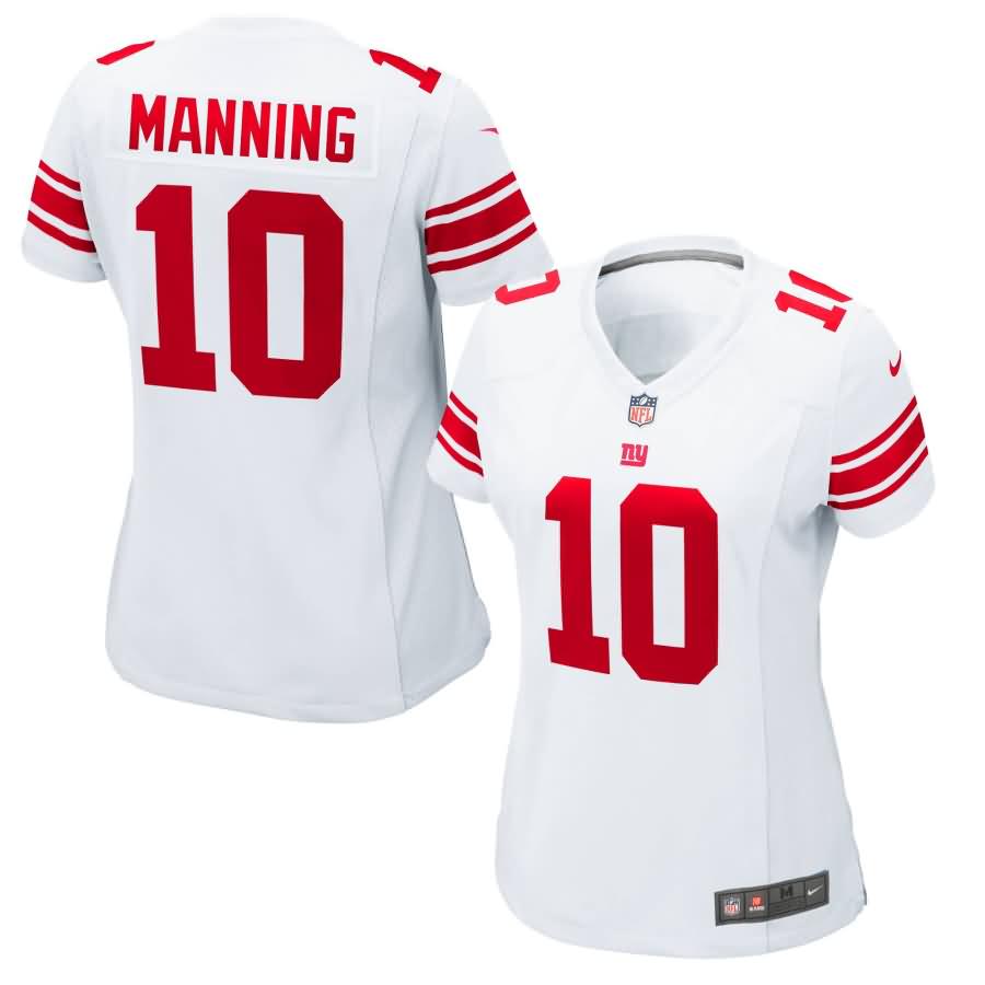 Eli Manning New York Giants Nike Women's Game Jersey - White