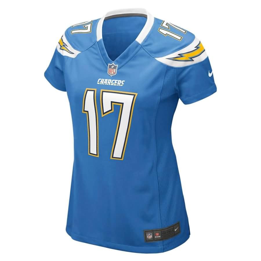 Philip Rivers Los Angeles Chargers Nike Women's Game Jersey - Light Blue