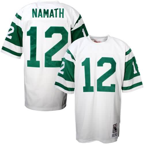 Joe Namath New York Jets Mitchell & Ness Authentic Throwback Jersey - White