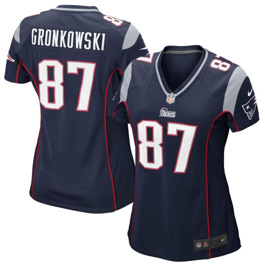 Rob Gronkowski New England Patriots Nike Women's Limited Jersey - Navy Blue