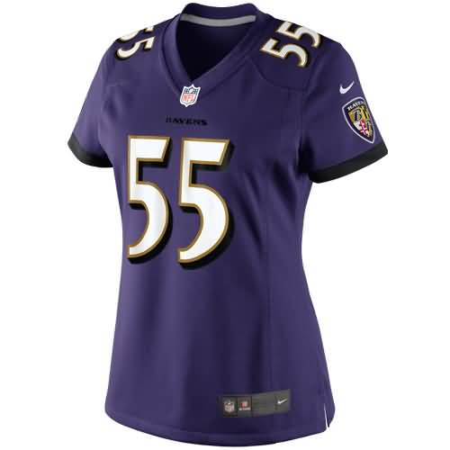 Terrell Suggs Baltimore Ravens Nike Women's Limited Jersey - Purple