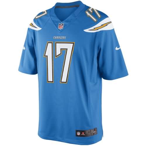 Philip Rivers Los Angeles Chargers Nike Alternate Limited Jersey - Light Blue