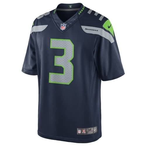 Russell Wilson Seattle Seahawks Nike Team Color Limited Jersey - College Navy