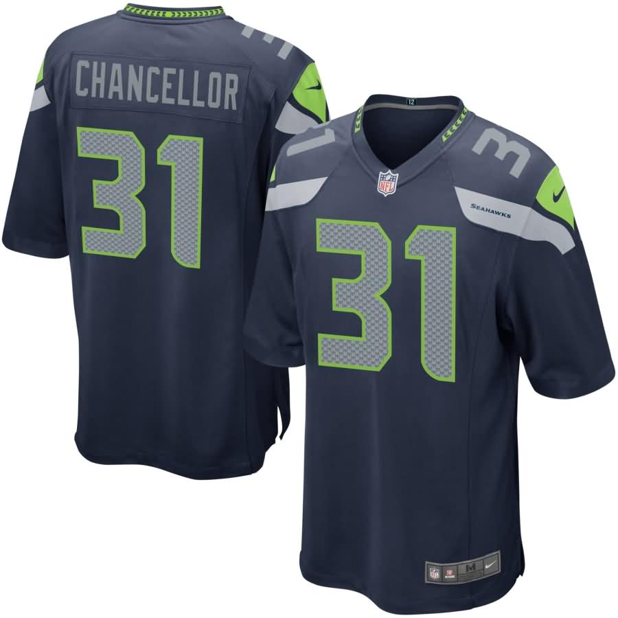 Kam Chancellor Seattle Seahawks Nike Game Jersey - College Navy