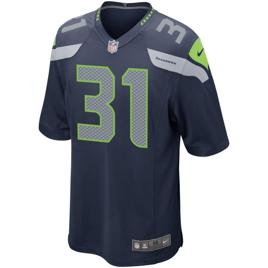 Kam Chancellor Seattle Seahawks Nike Game Jersey - College Navy