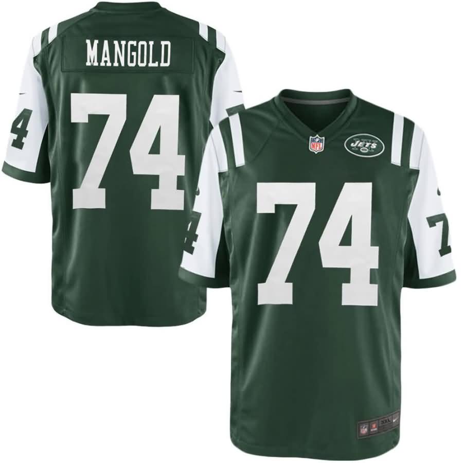 Nike Men's New York Jets Nick Mangold Team Color Game Jersey-